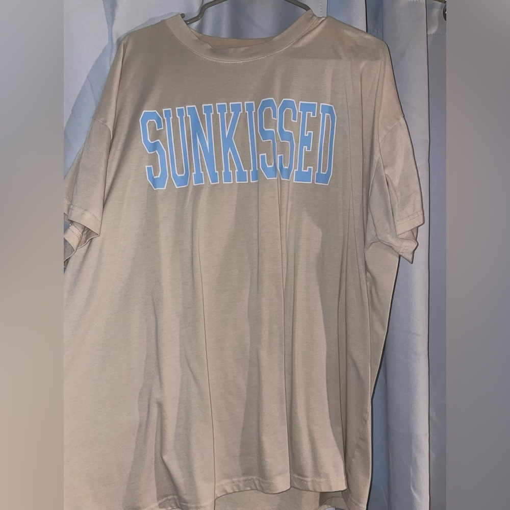 “Sunkissed” Oversized T-shirt